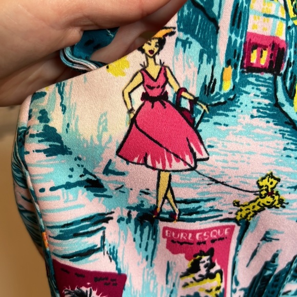 Pinup Girl Clothing Paris Jenny Dress size Medium - Picture 8 of 8